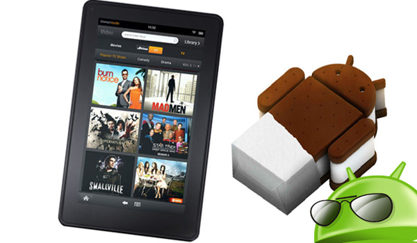 Install Ice Cream Sandwich on Your Kindle Fire