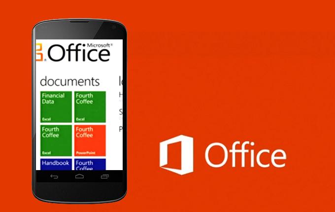 MS Office now Available for Android Phones