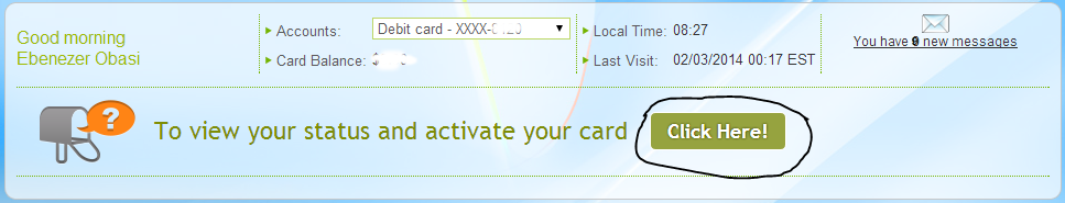 Activate Payoneer Debit Card