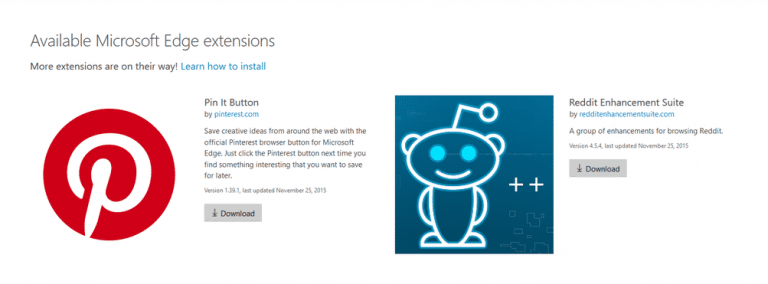 Edge browser extensions accidentally leaked