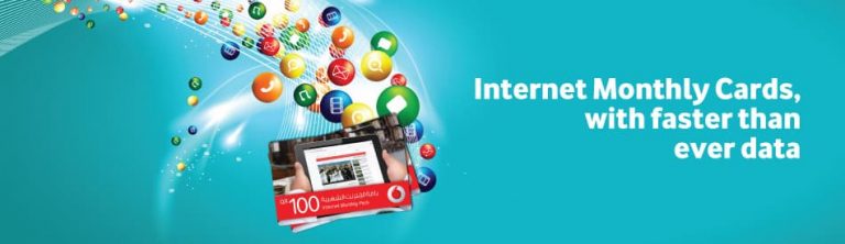 Vodafone Qatar Internet Data Plans – Internet Packs & Recharge Codes