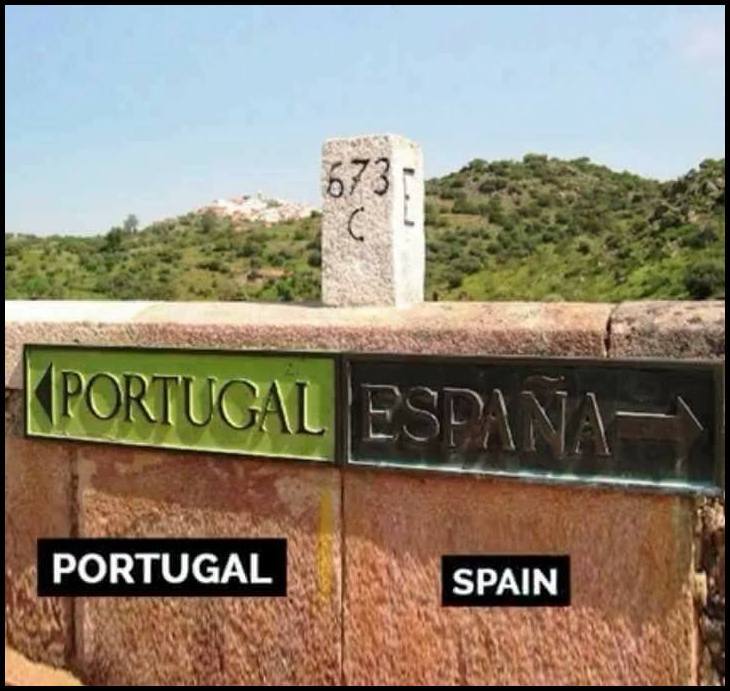 Portugal-Spain