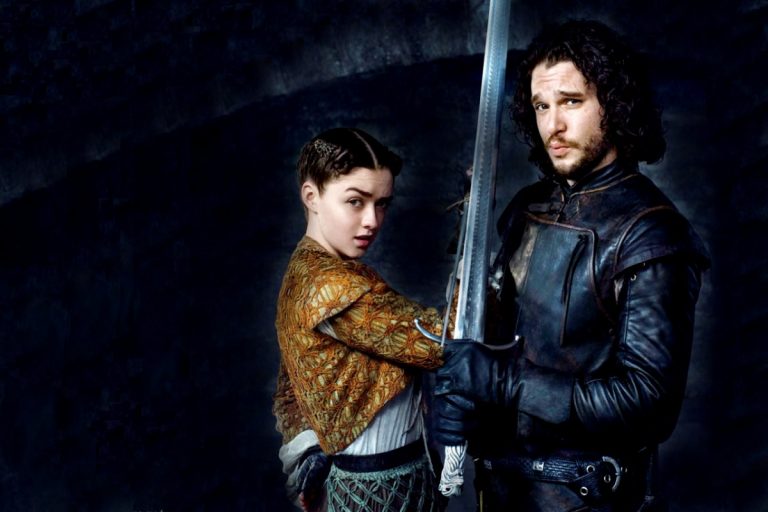 Jon Snow and Arya Stark Reunite in the first Episode of Game of Thrones Season 8