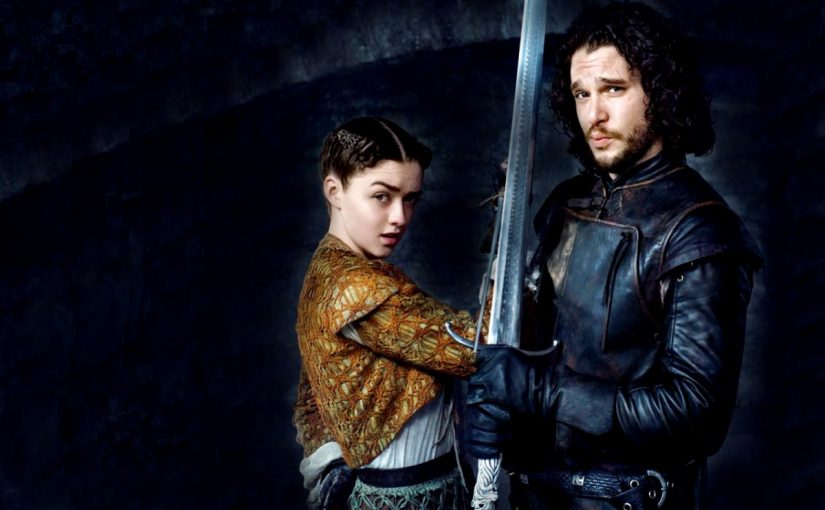 Jon Snow and Arya Stark Reunite in the first Episode of Game of Thrones Season 8