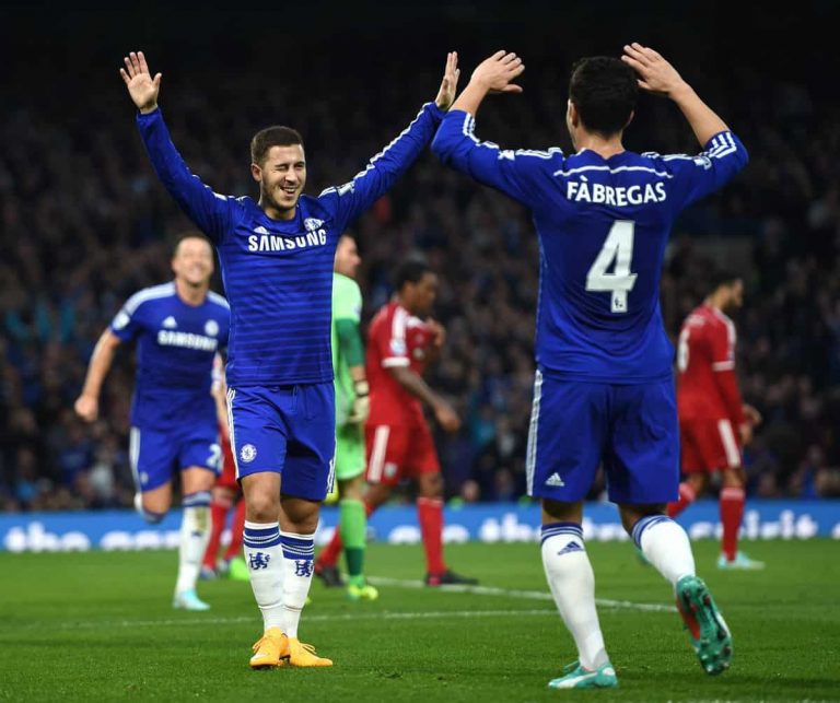 Eden Hazard says Goodbye to ‘great friend’ Cesc Fabregas saying that he was lucky to Play with him in his Career.