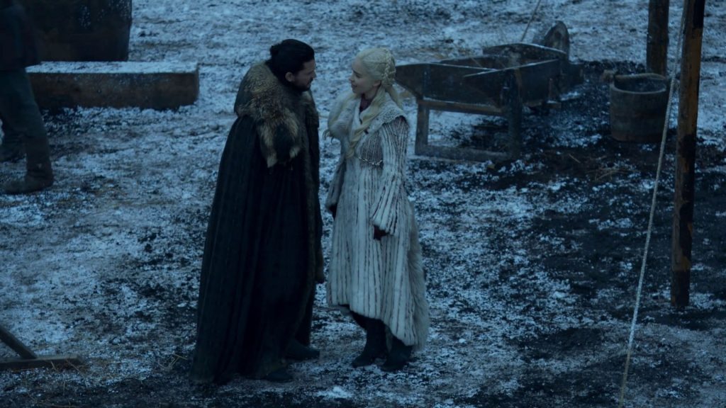 Dany tells Jon that Sansa doesn't like her. Made some thing that seemed like a vailed threat.