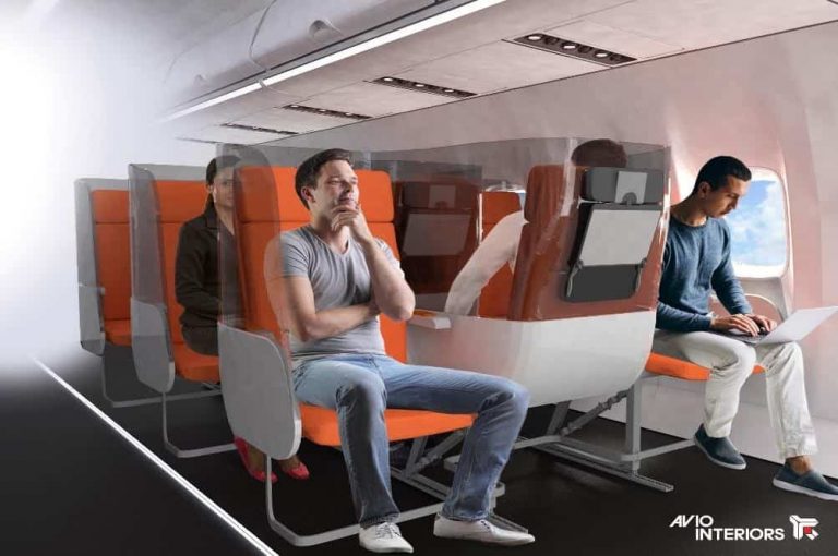 Life After COVID-19: Aviointeriors Leads with Innovative Seat Design for Economy Fliers