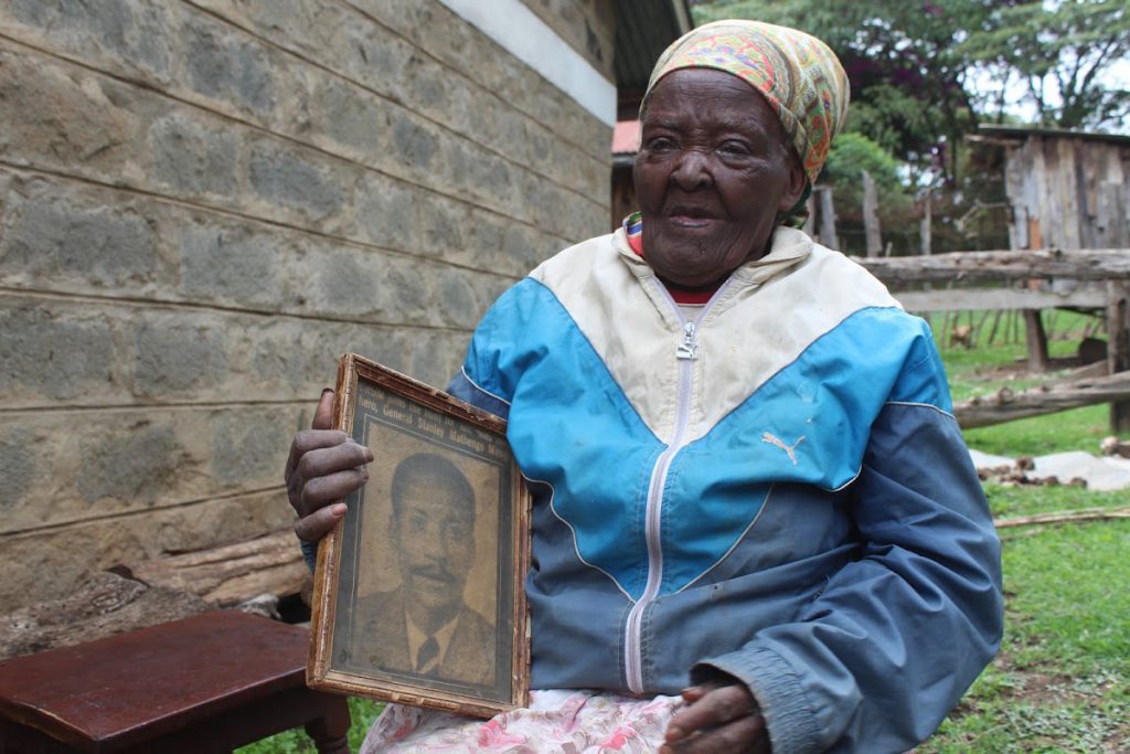 Muthoni Mathenege asks Queen Elizabeth II to compensate her.