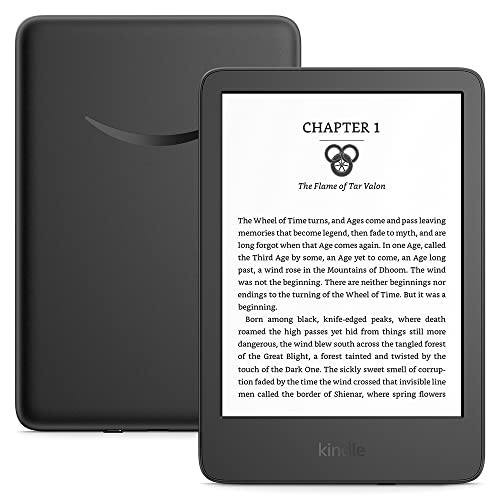 The standard or regular Amazon Kindle eBook Readers 