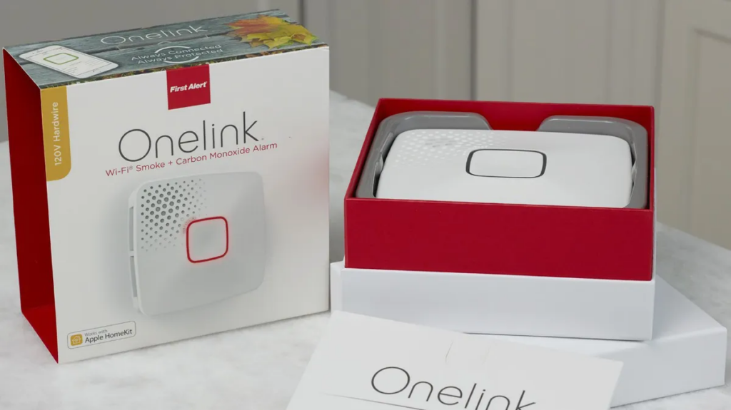 Onelink Smart Smoke + Carbon Monoxide (2nd Gen) smart smoke alarms